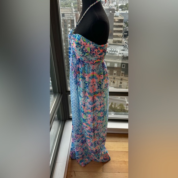 🆕 LILLY PULITZER 🧿 NWOT Viv Maxi Dress, Multi Hidden Treasures - Sz US 6 - Picture 10 of 16